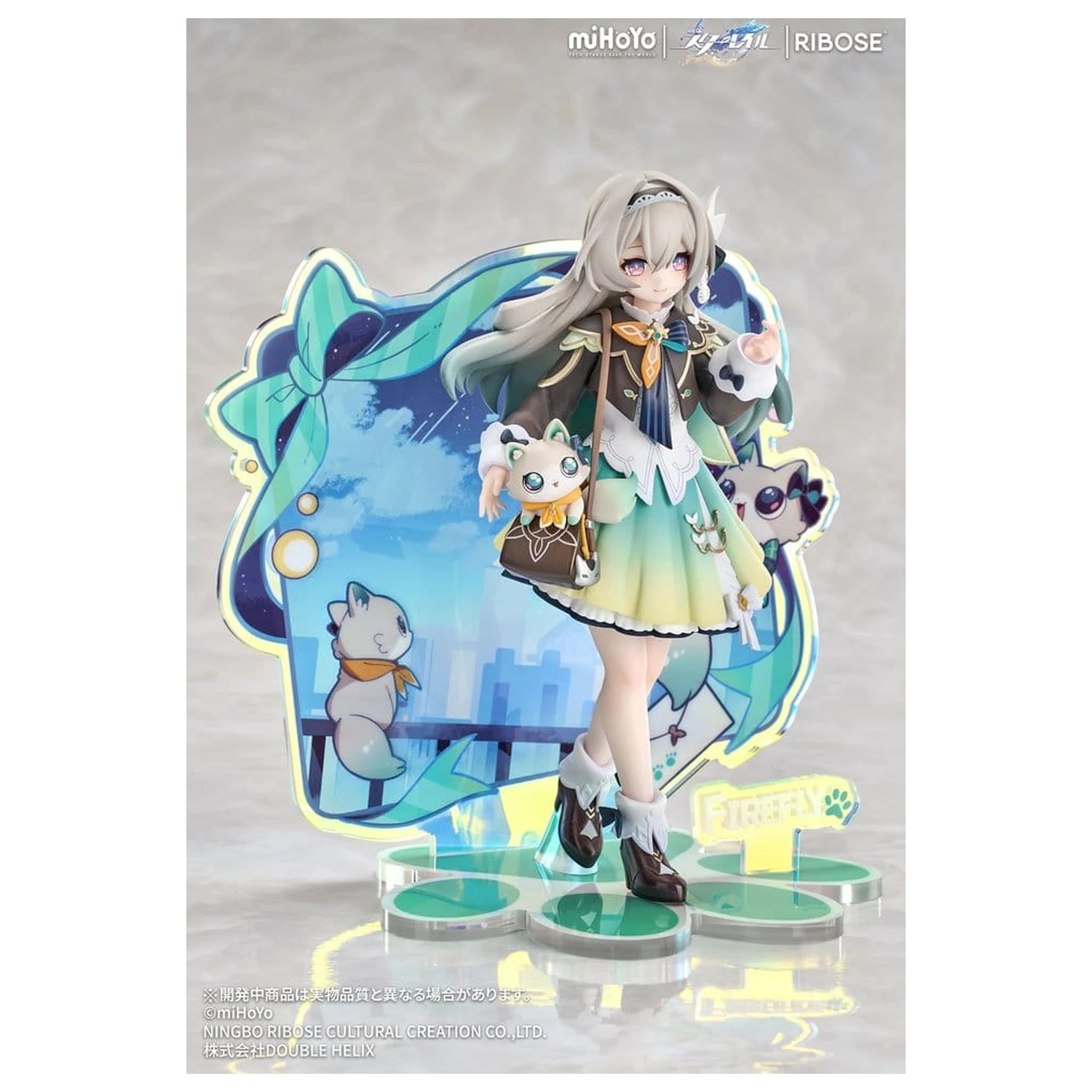 Honkai: Star Rail Rise Up+ Chibi Cat Series Mini figura Firefly Ver. 18 cm fotografija izdelka