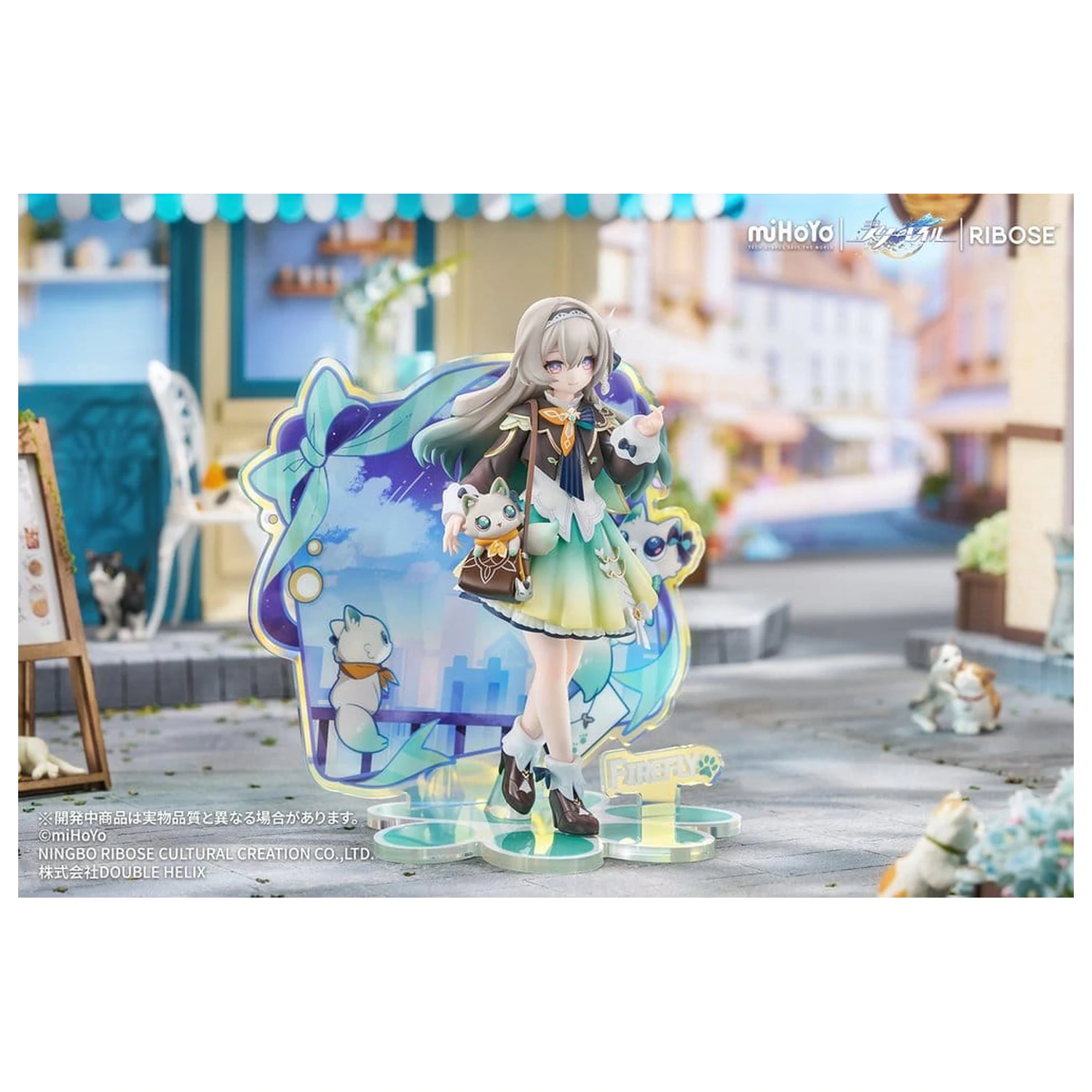Honkai: Star Rail Rise Up+ Chibi Cat Series Mini figura Firefly Ver. 18 cm fotografija izdelka