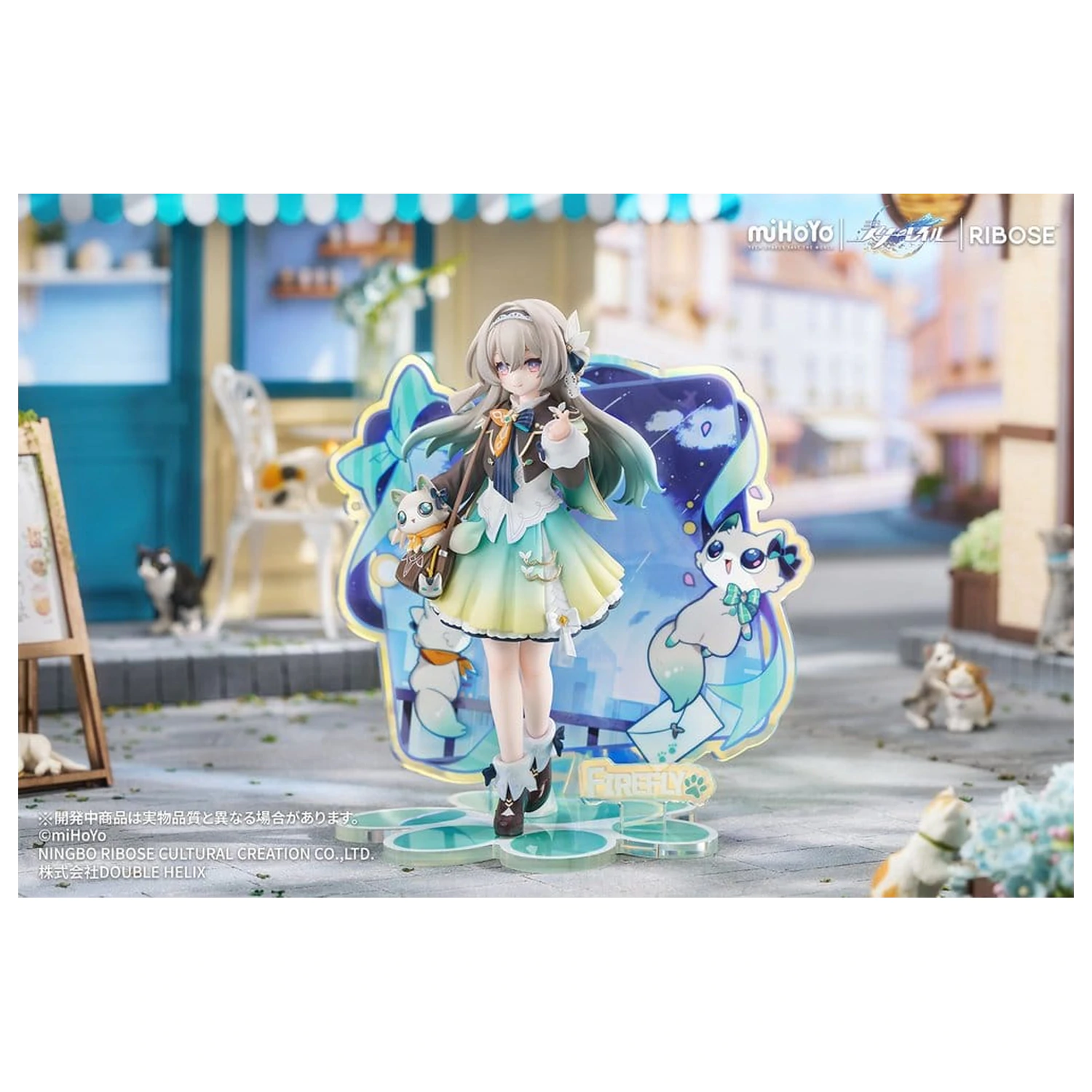 Honkai: Star Rail Rise Up+ Chibi Cat Series Mini figura Firefly Ver. 18 cm fotografija izdelka