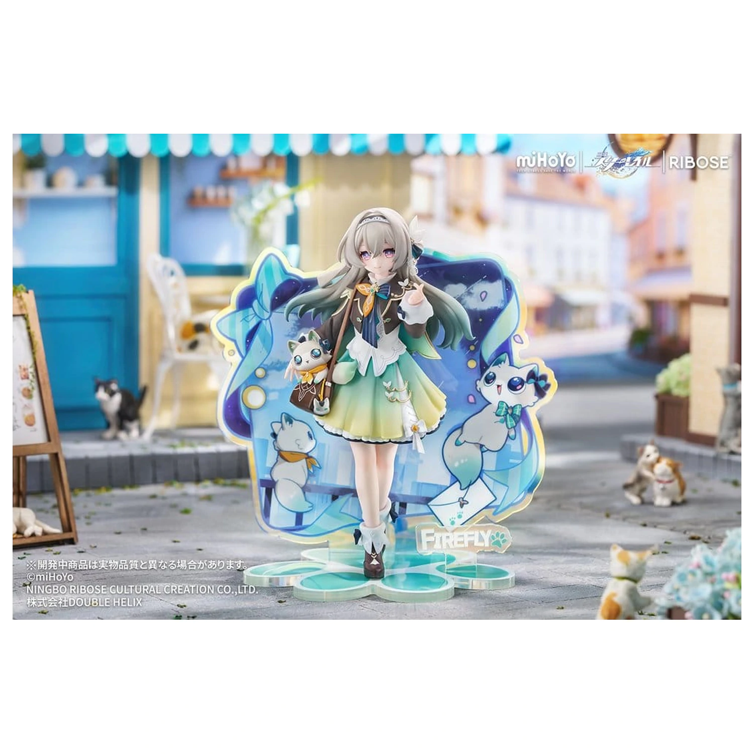 Honkai: Star Rail Rise Up+ Chibi Cat Series Mini figura Firefly Ver. 18 cm fotografija izdelka