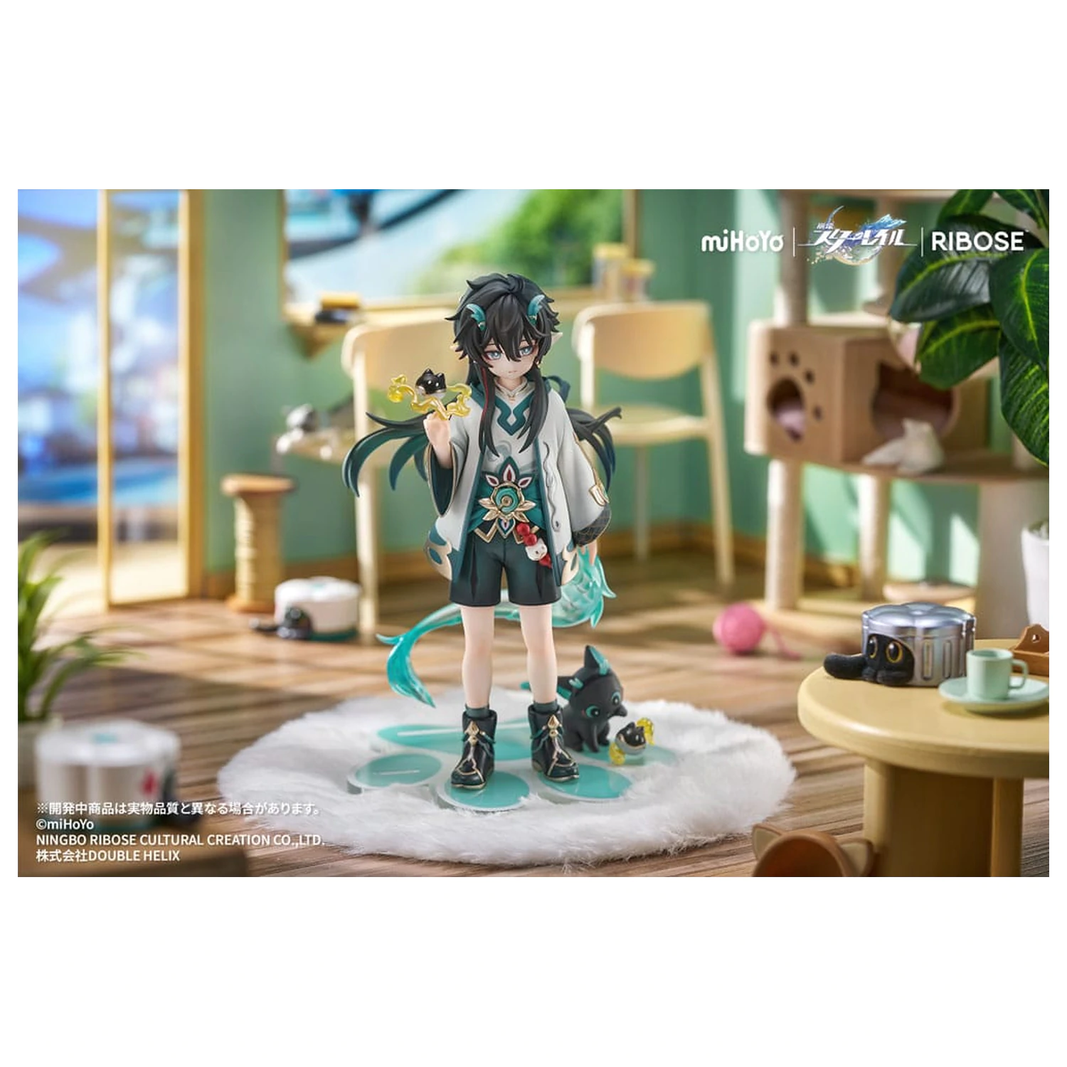 Honkai: Star Rail Rise Up Chibineko Series PVC kip Dan Heng / Imbibitor Lunae Ver. 19 cm fotografija izdelka