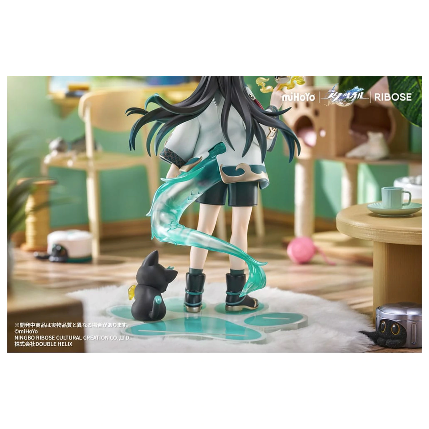 Honkai: Star Rail Rise Up Chibineko Series PVC kip Dan Heng / Imbibitor Lunae Ver. 19 cm fotografija izdelka