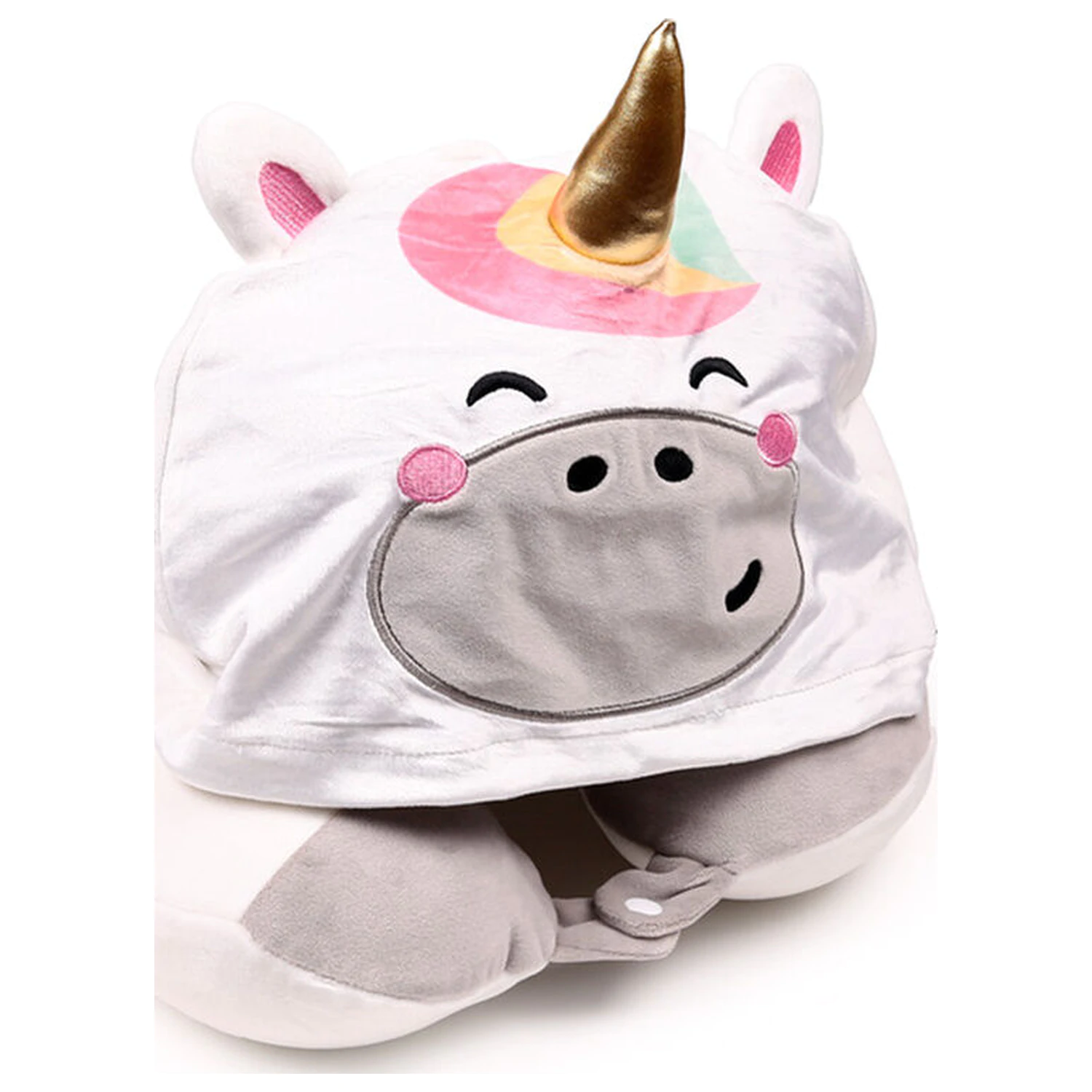 Hoodeazzz Astra The Unicorn potovalna blazina s kapuco fotografija izdelka