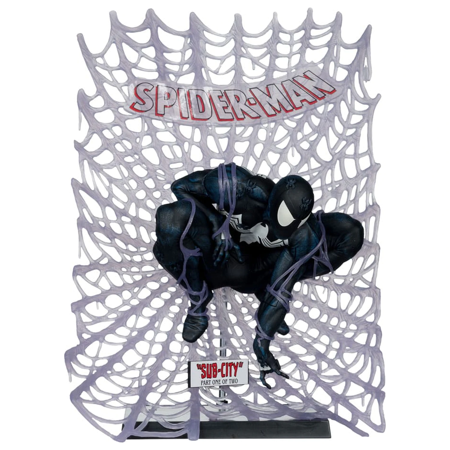 Marvel Collection PVC kip 1/6 Spider-Man (Spider-Man #1)(Black Suit)(Chase) 28 cm fotografija izdelka
