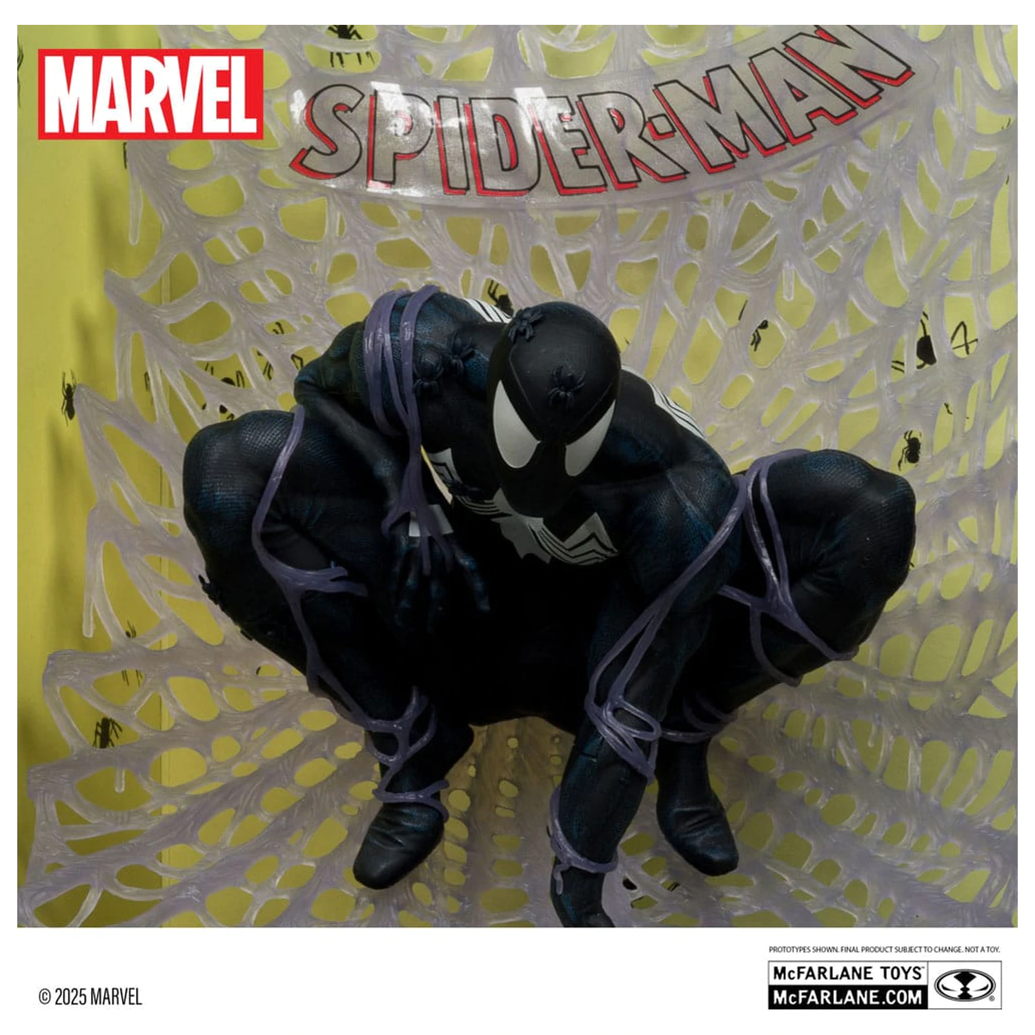 Marvel Collection PVC kip 1/6 Spider-Man (Spider-Man #1)(Black Suit)(Chase) 28 cm fotografija izdelka