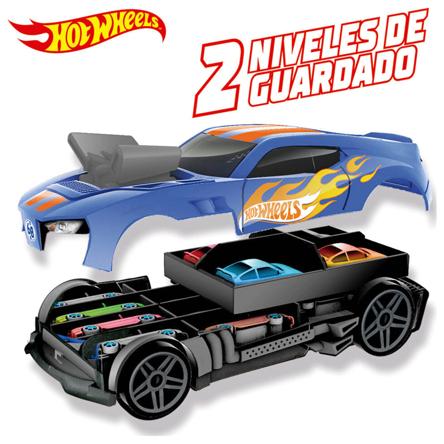 Hot Wheels 2 v 1 avtotransporter fotografija izdelka