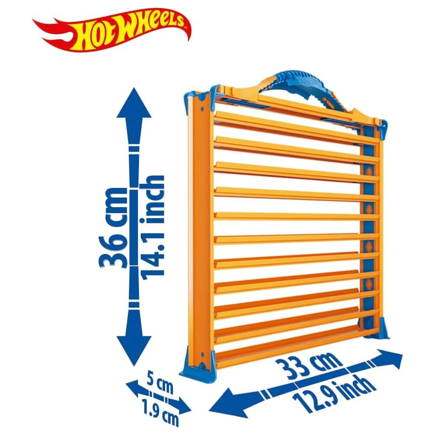 Hot Wheels 3-v-1 ohišje za prenašanje avtomobilov fotografija izdelka