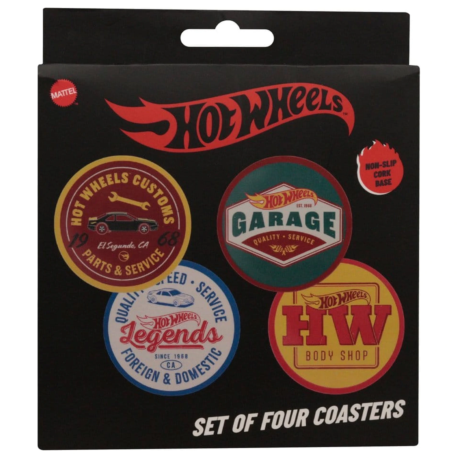 Hot Wheels Coaster, paket 4 podstavkov fotografija izdelka