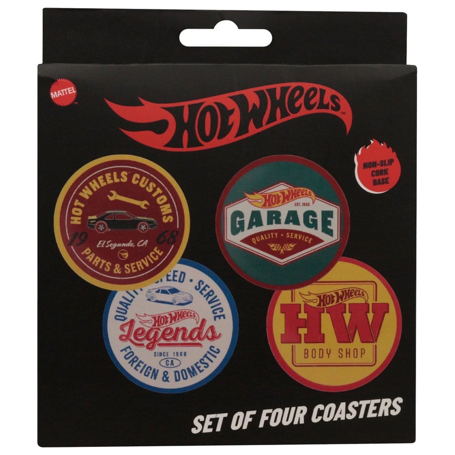 Hot Wheels Coaster, paket 4 podstavkov fotografija izdelka