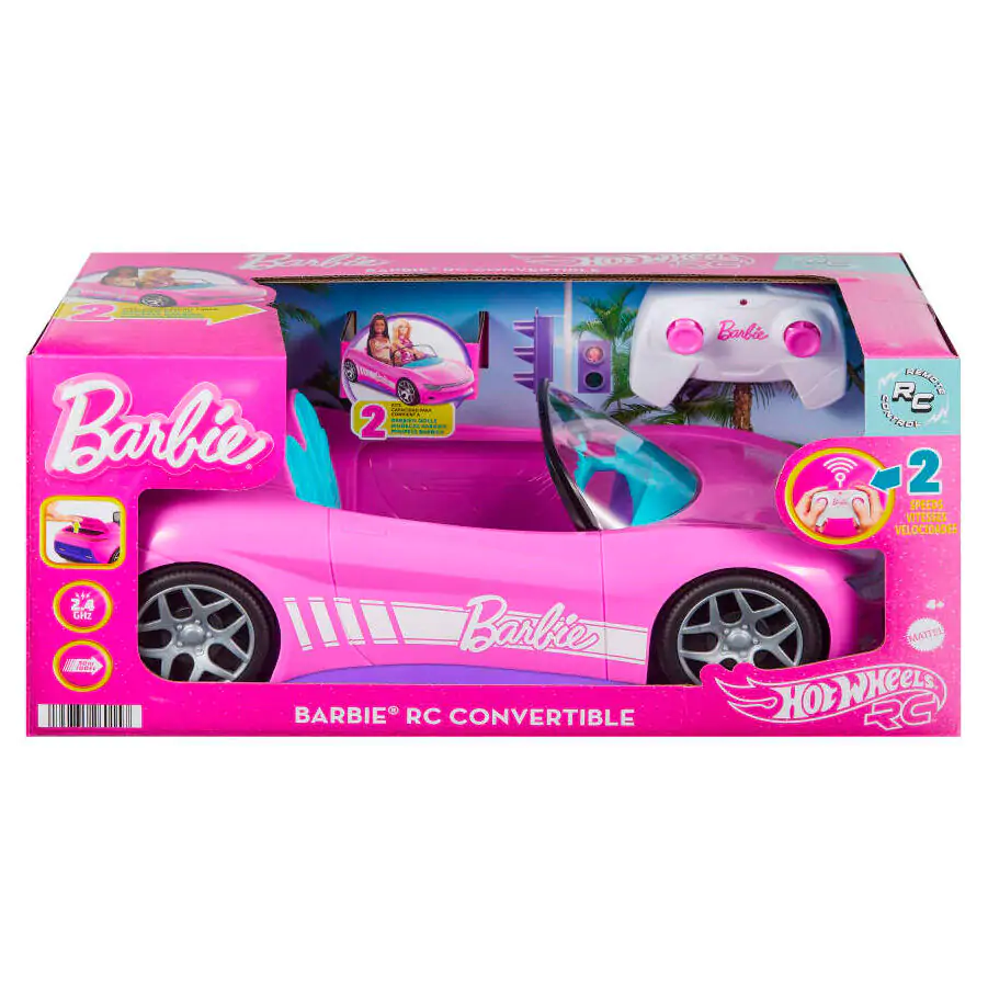Hot Wheels Barbie radijsko voden Convertible avto fotografija izdelka