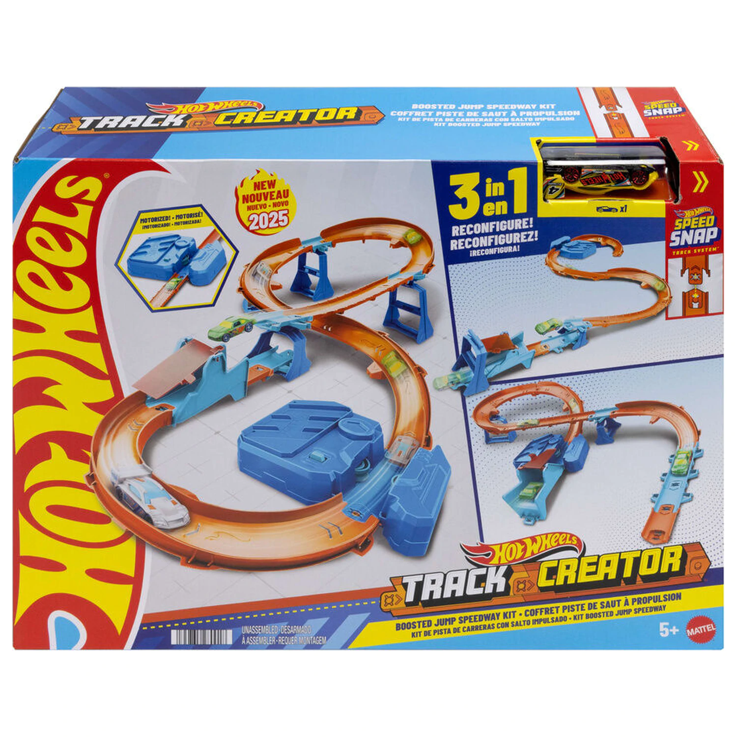 Hot Wheels Boosted Jump Speedway komplet fotografija izdelka