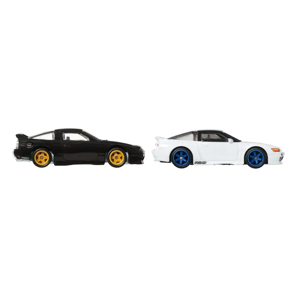 Hot Wheels Premium Car Culture Diecast vozilo 2-Pack 1/64 '96 Nissan 180SX Type X & Nissan SilEighty fotografija izdelka