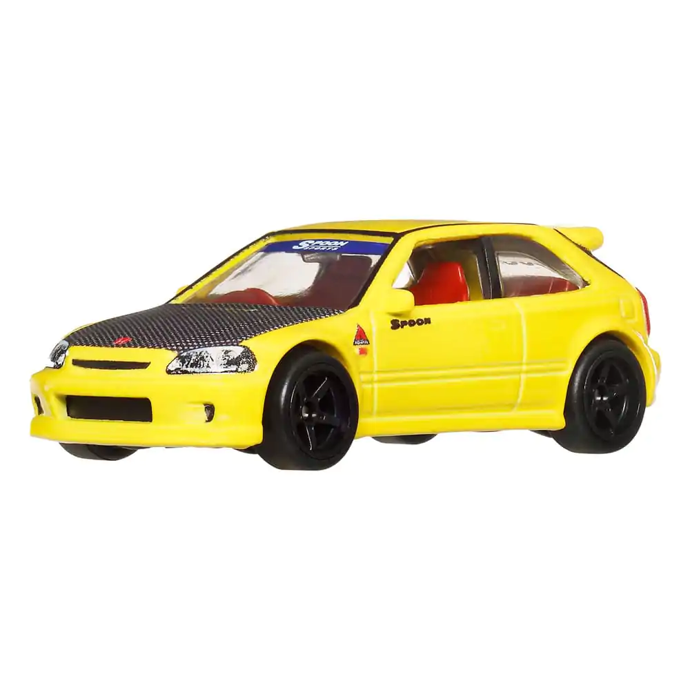 Hot Wheels Premium Car Culture Diecast Vozilo 2-Paket 1/64 '99 Honda Civic Type R (EK9) & Honda Civic Type R fotografija izdelka