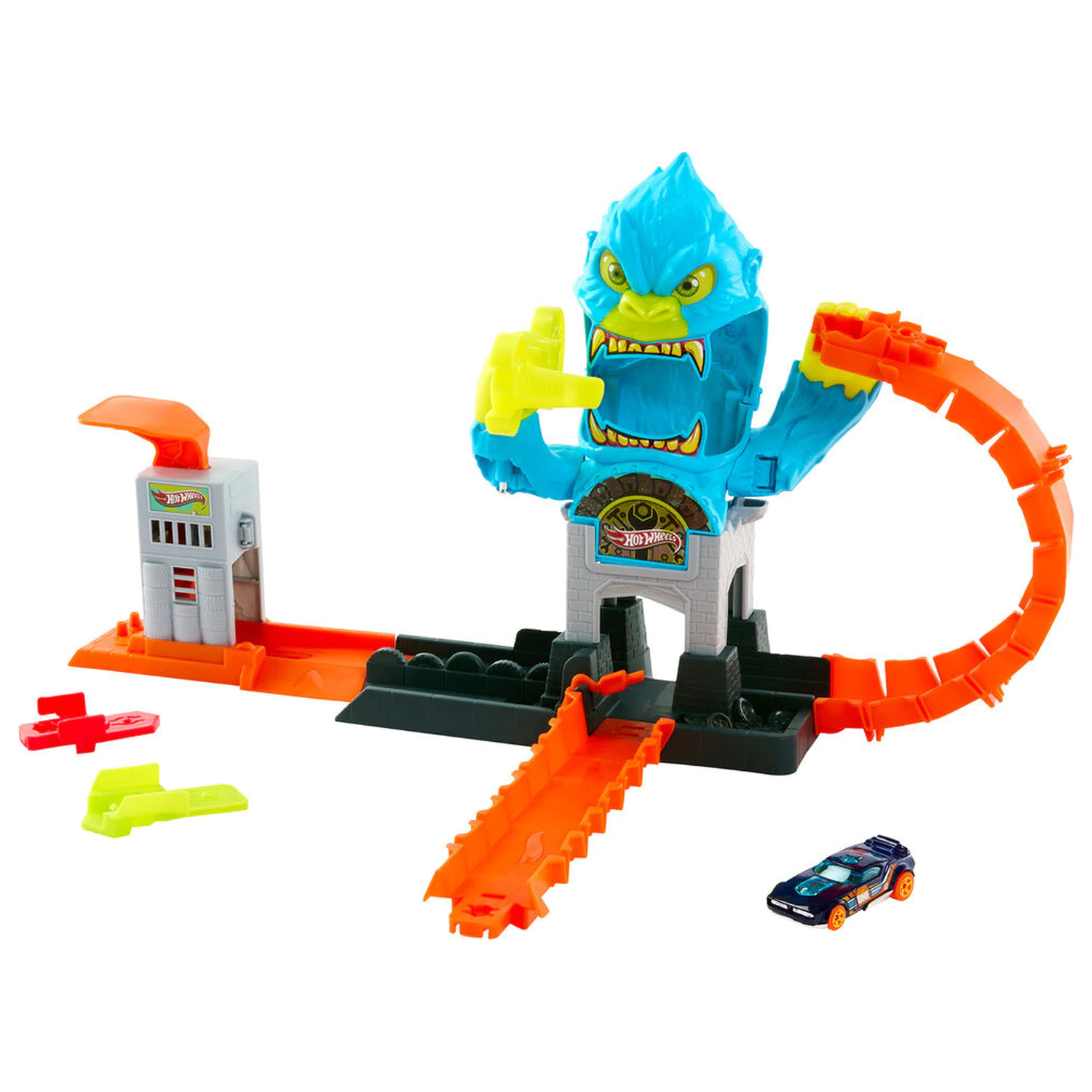 Hot Wheels City Gorilla Slam Attack igralni set fotografija izdelka