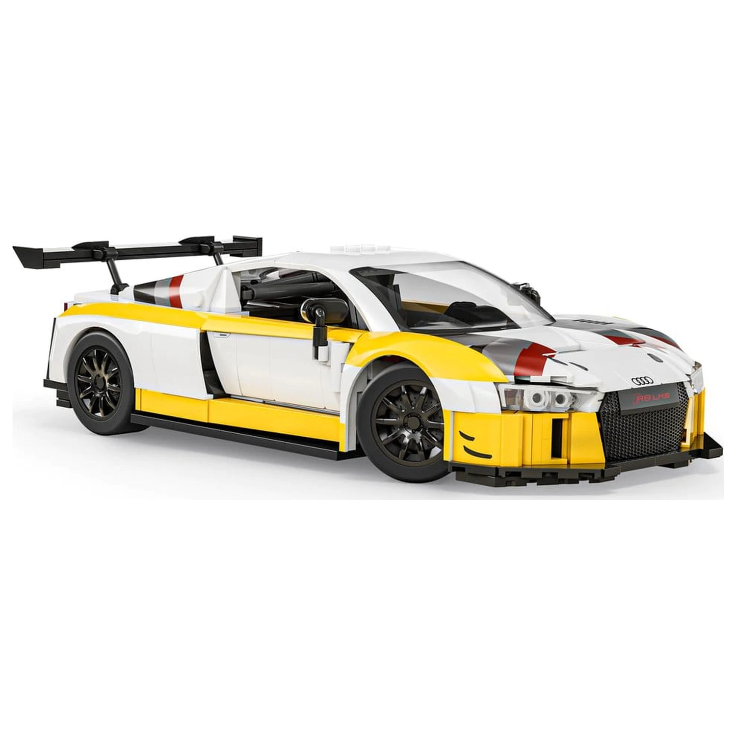 Hot Wheels Elite Mattel Brick Shop Komplet za sestavljanje 1/16 '15 Audi R8 LMS fotografija izdelka