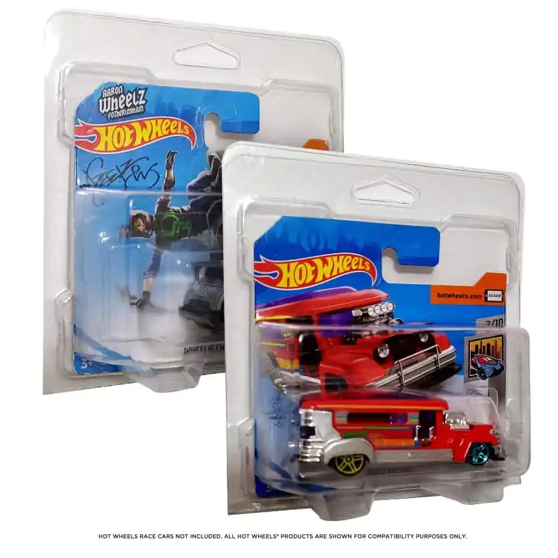 Hot Wheels European Series PET pretisni omoti 50-Pack za Short Card fotografija izdelka