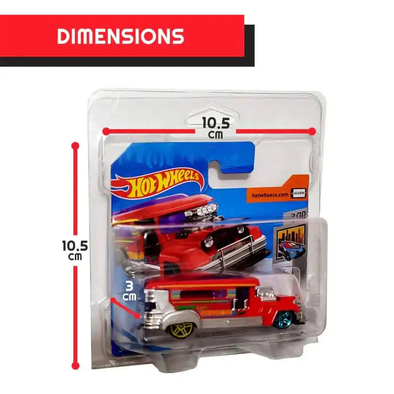 Hot Wheels European Series PET pretisni omoti 50-Pack za Short Card fotografija izdelka