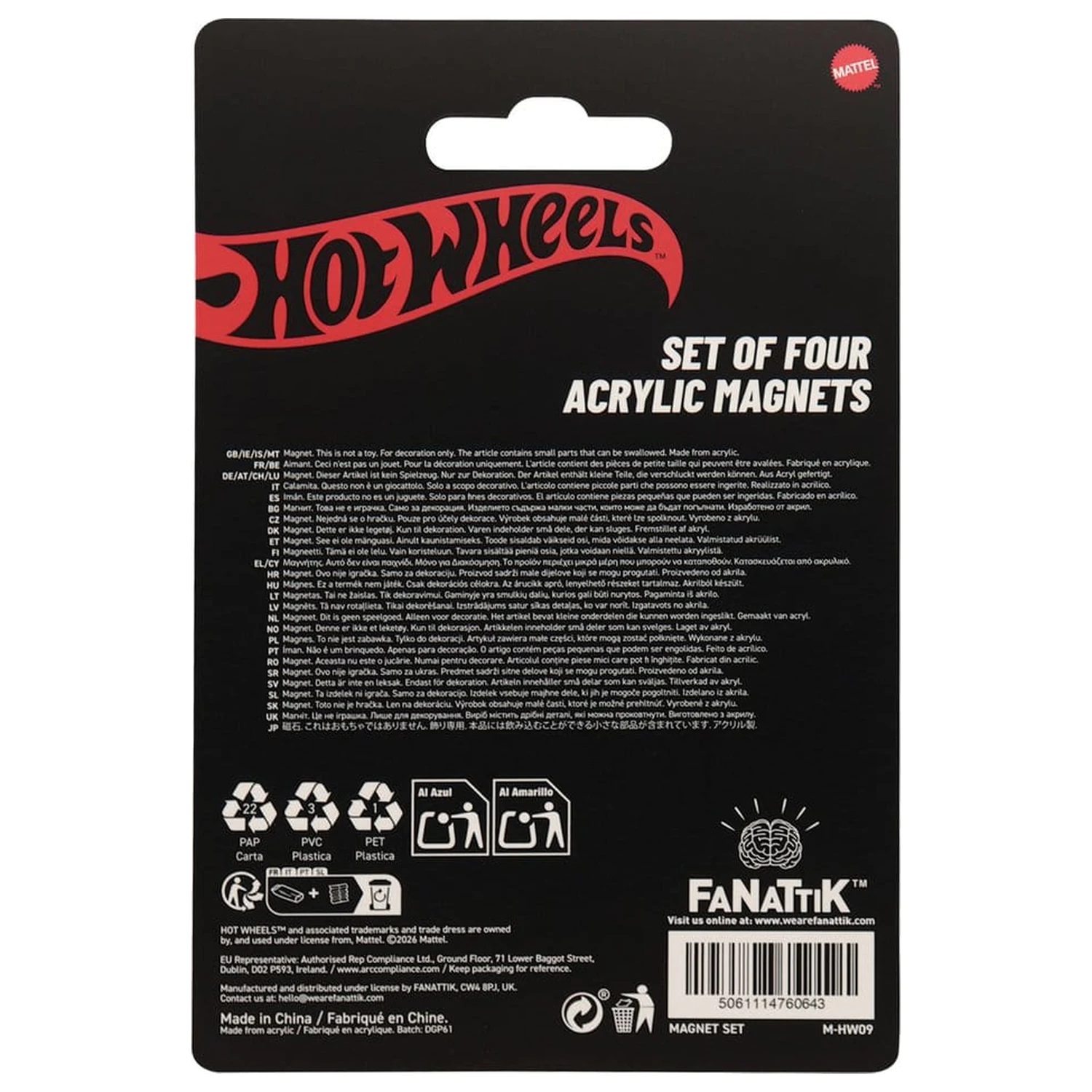 Hot Wheels magnetni set Lokacija fotografija izdelka