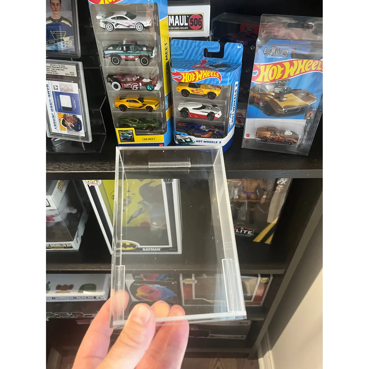 Hot Wheels Mainline Akrilno ohišje 2-Pack fotografija izdelka