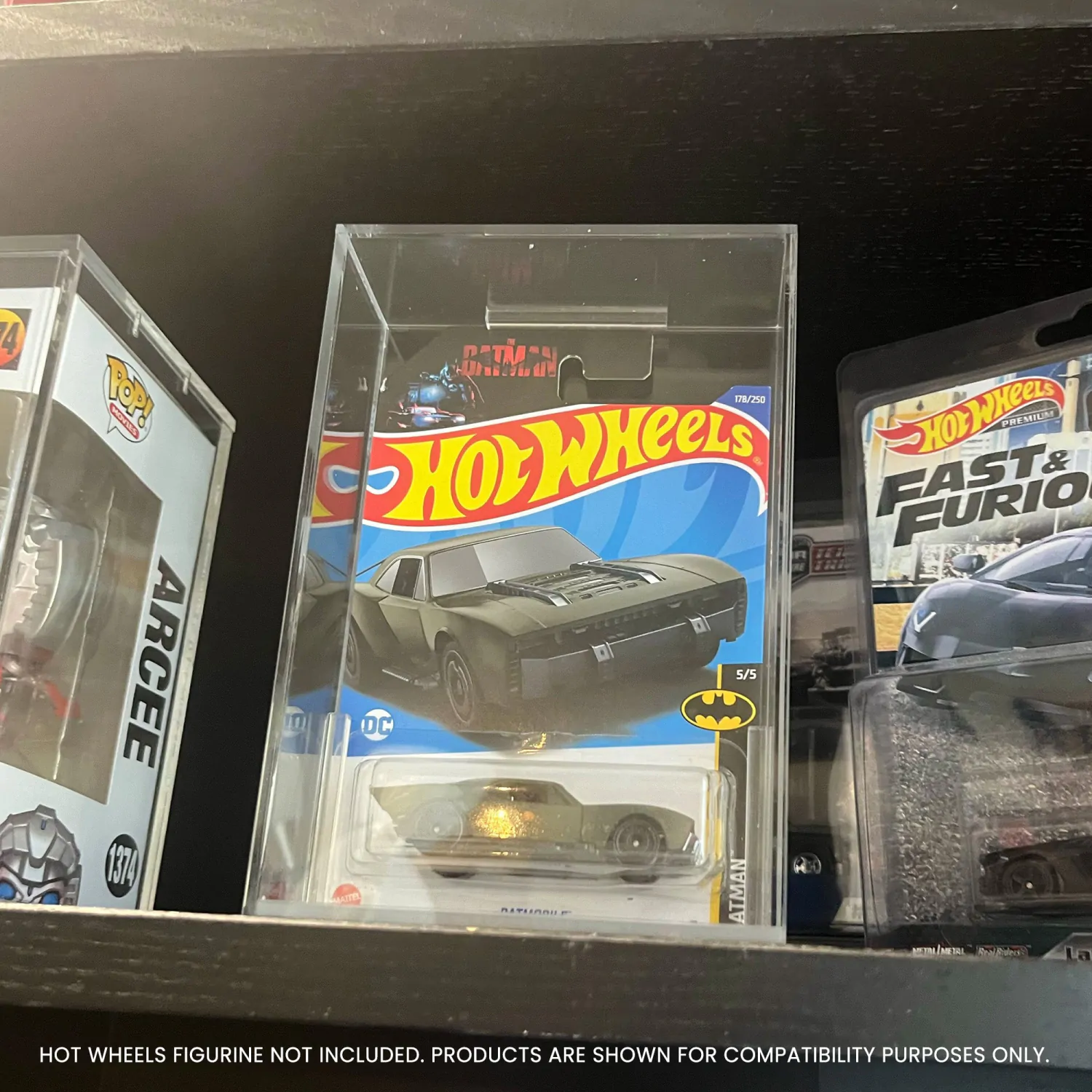 Hot Wheels Mainline Akrilno ohišje 2-Pack fotografija izdelka