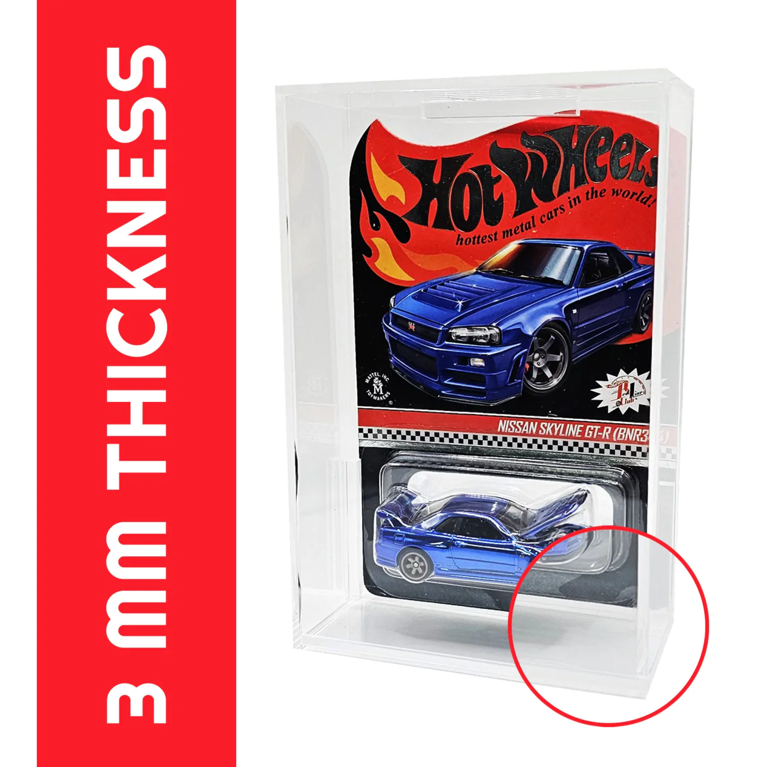 Hot Wheels Mainline Akrilno ohišje 2-Pack fotografija izdelka