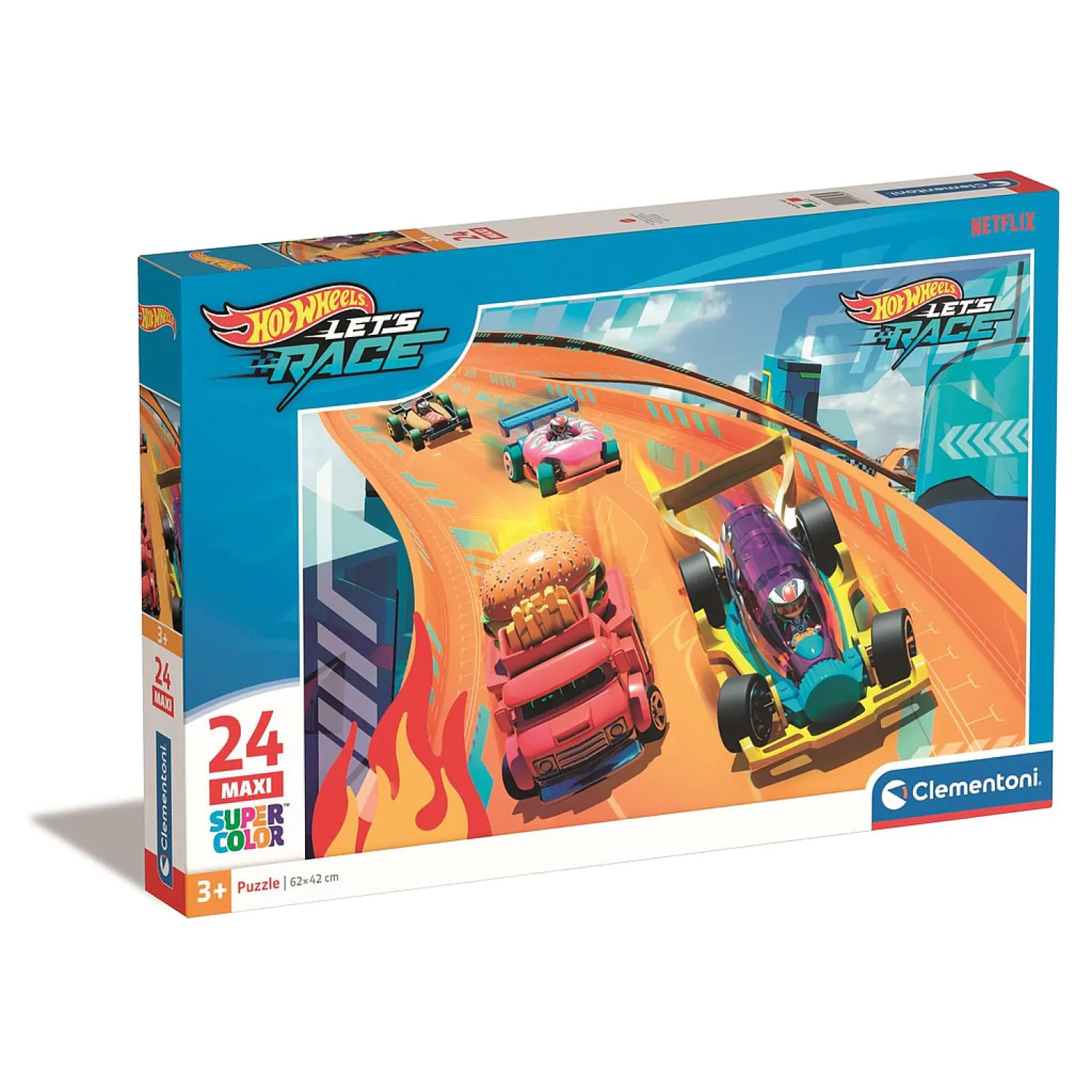 Hot Wheels maxi puzzle 24 kosov fotografija izdelka