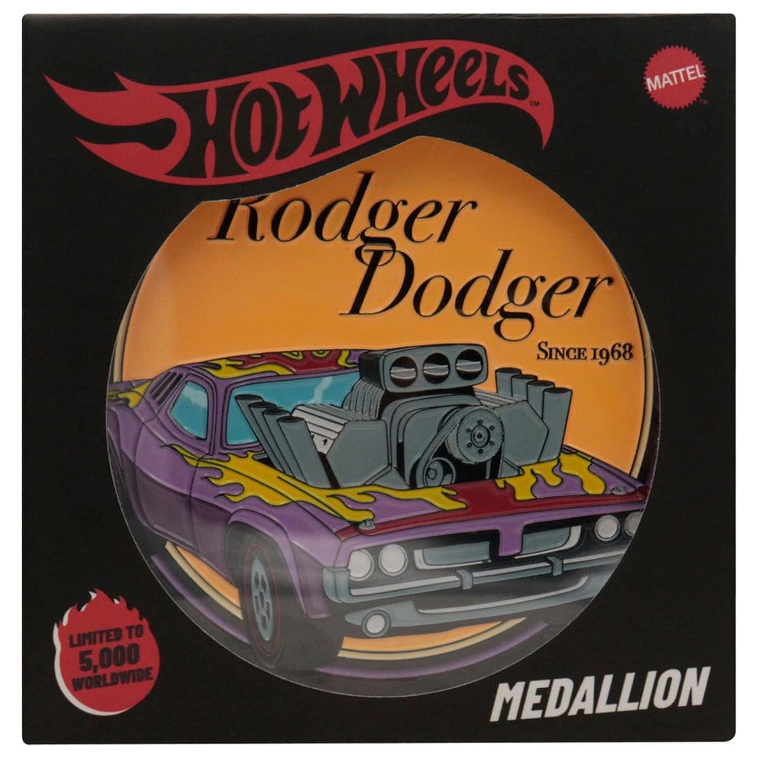 Hot Wheels Medallion Rodger Dodger Omejena izdaja fotografija izdelka