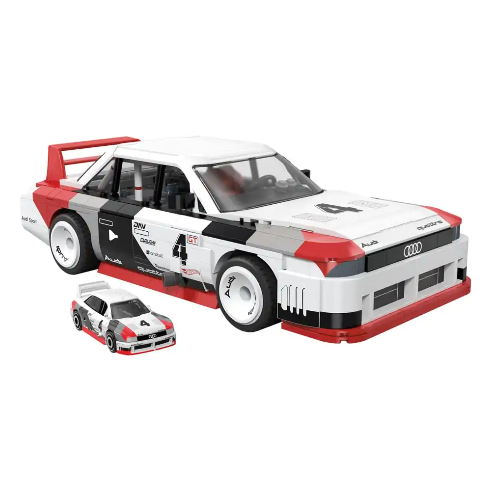 Hot Wheels MEGA Konstrukcijski Set 1/15 Audi 90 Quattro IMSA GTO 29 cm fotografija izdelka