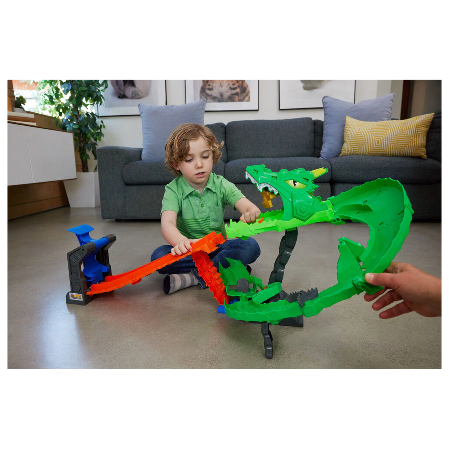 Hot Wheels Monster Trucks Zmajev Rušilni Razkosovalnik fotografija izdelka