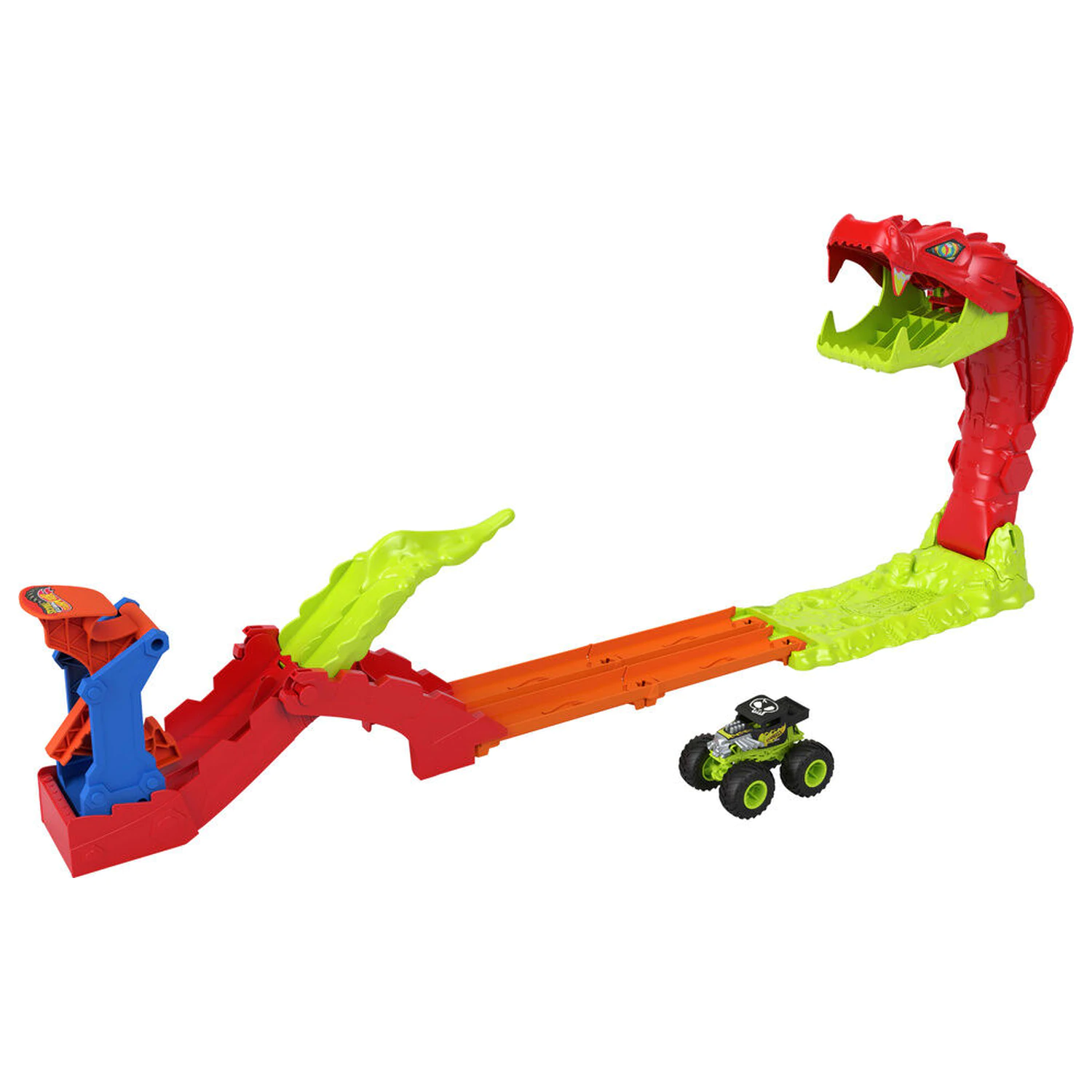 Hot Wheels Monster Trucks Snake Bite igralni komplet fotografija izdelka