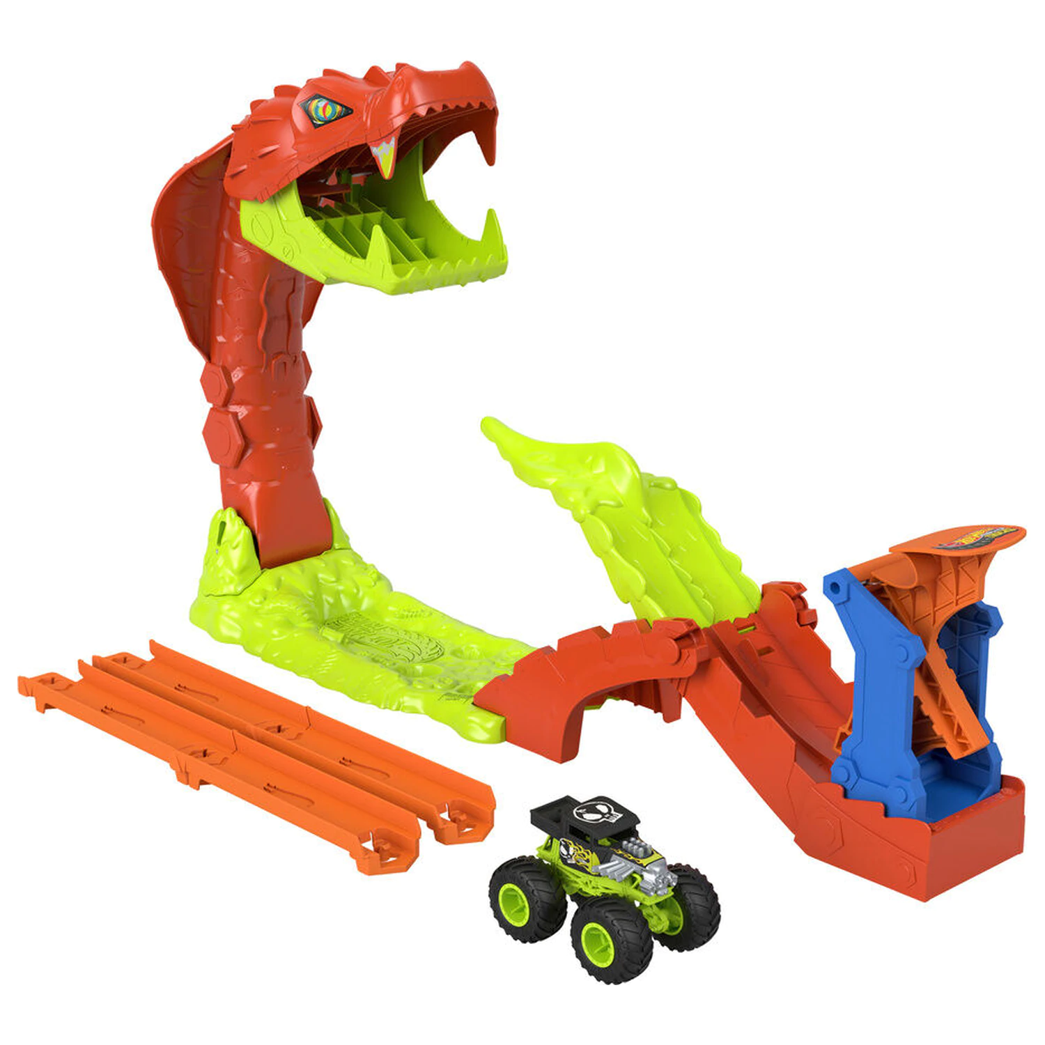 Hot Wheels Monster Trucks Snake Bite igralni komplet fotografija izdelka
