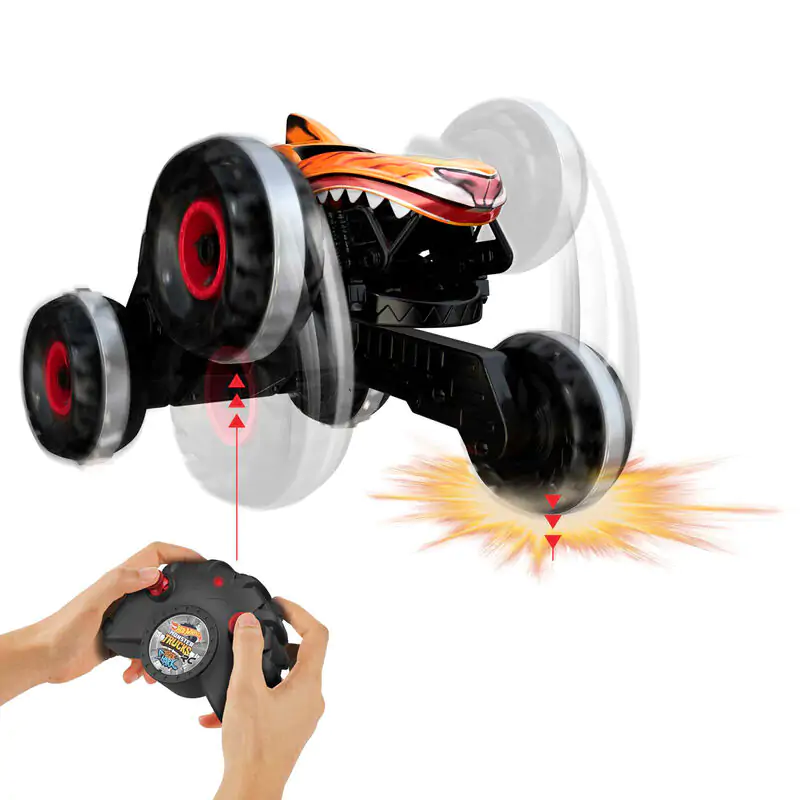 Hot Wheels Monster Trucks Neustavljivi Tiger Shark tovornjak fotografija izdelka