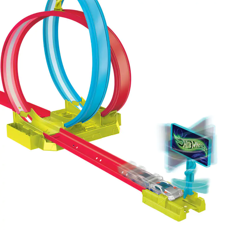 Hot Wheels Neon Speeders Laser Stunt Slamway fotografija izdelka
