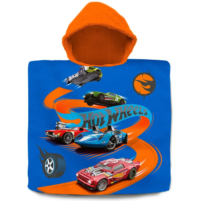 Hot Wheels bombažni poncho brisača fotografija izdelka