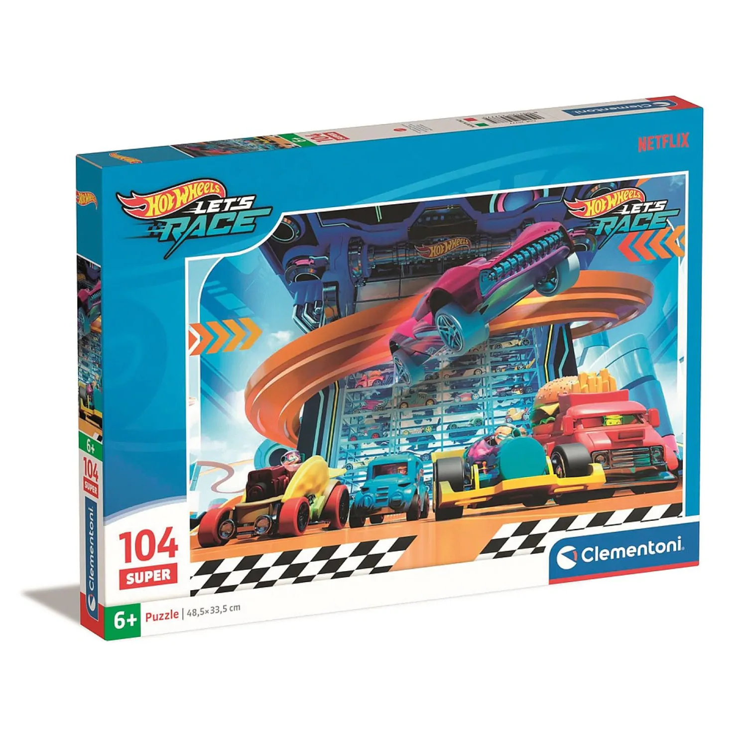 Hot Wheels puzzle 104 kosov fotografija izdelka