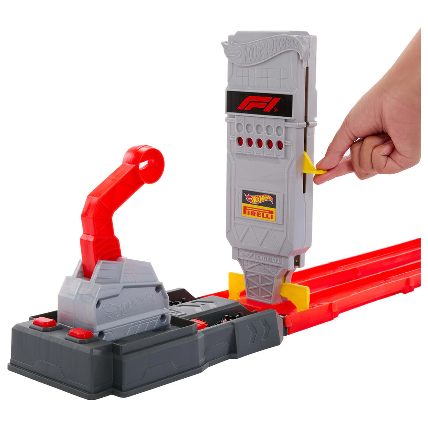 Hot Wheels Racing F1 Starting Grid Challenge igralni set fotografija izdelka