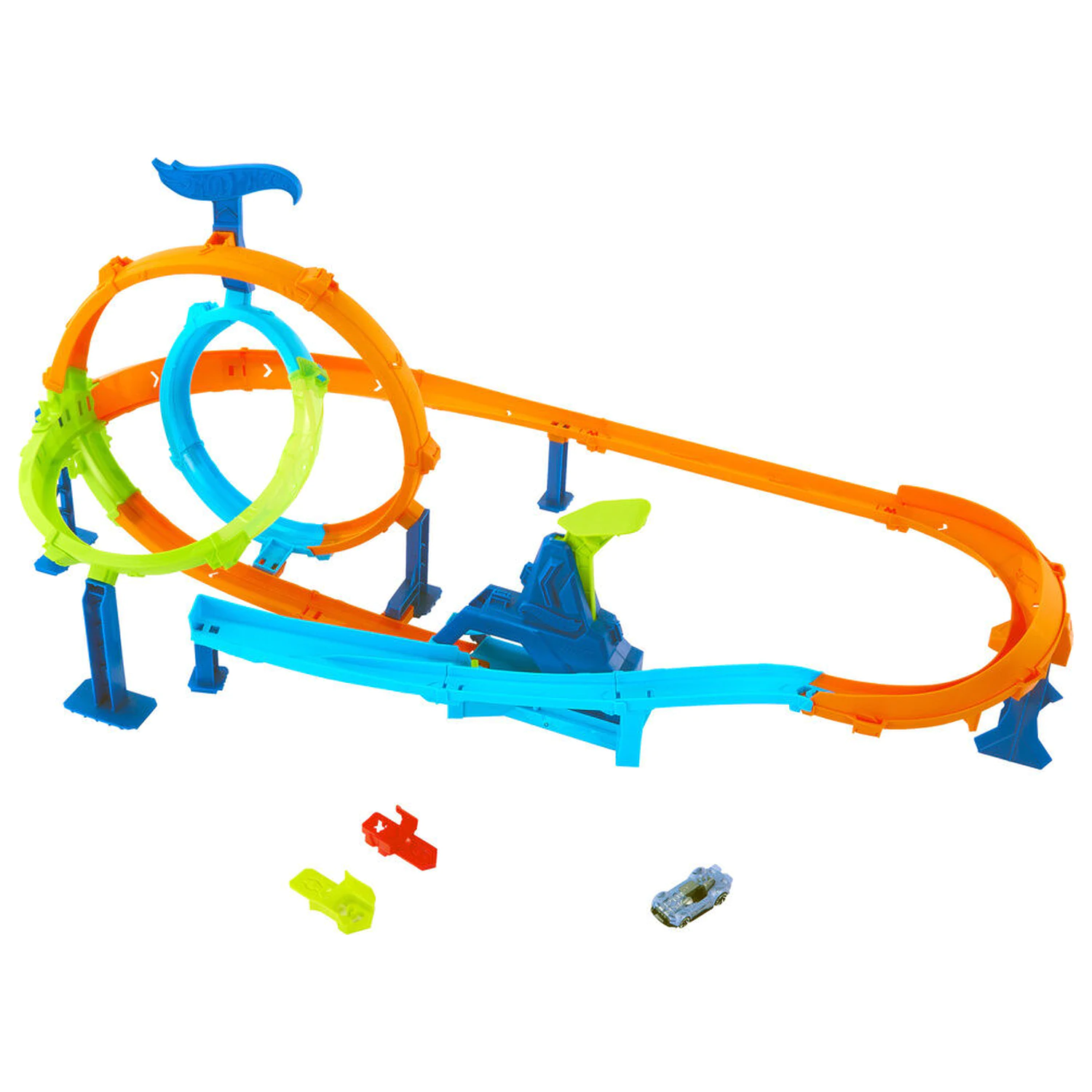 Hot Wheels Rapid Launch Cyclone igralni set fotografija izdelka