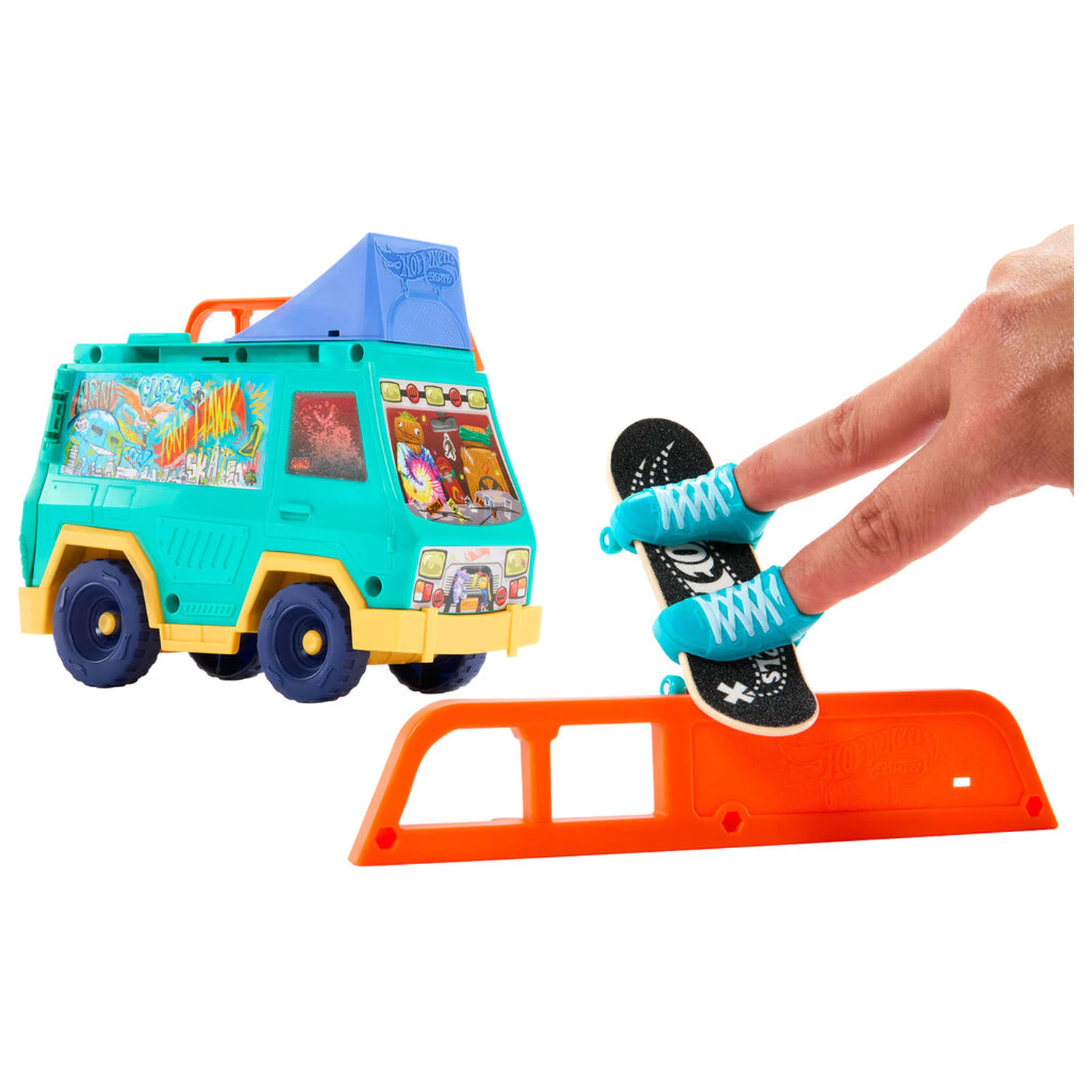 Hot Wheels Skate Van komplet za igranje fotografija izdelka