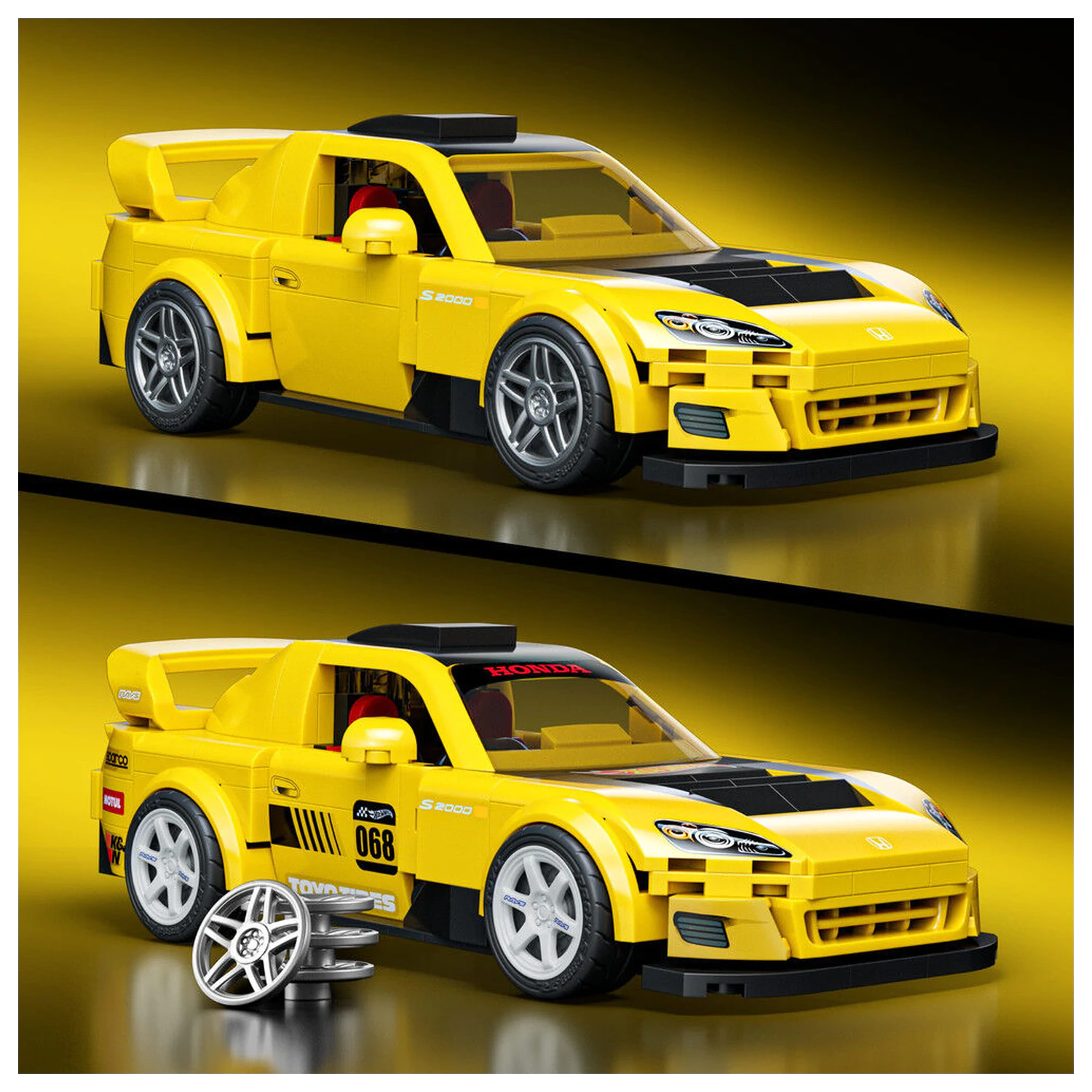 Hot Wheels Speed Series Mattel Brick Shop Komplet za sestavljanje 1/32 '07 Honda S2000 fotografija izdelka