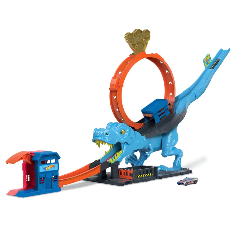 Hot Wheels T-Rex Chomp Down dinozaver fotografija izdelka