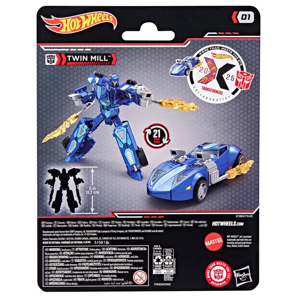 Hot Wheels Transformers Avto Twin Mill fotografija izdelka