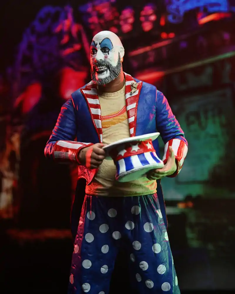 House of 1000 Corpses Akcijska figura Captain Spaulding (Tailcoat) 20th Anniversary 18 cm fotografija izdelka