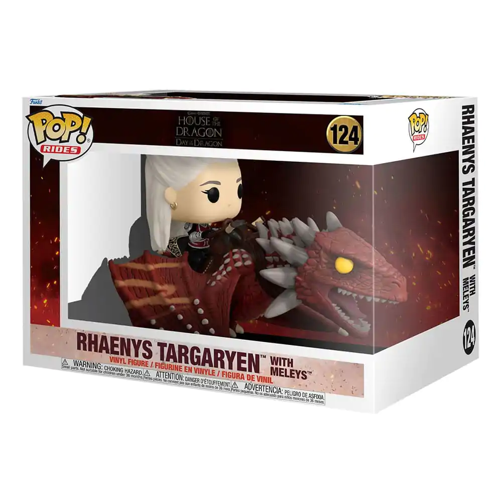 House of the Dragon Funko POP! Rides Deluxe Vinil Rhaenys Targaryen z Meleys 9 cm fotografija izdelka