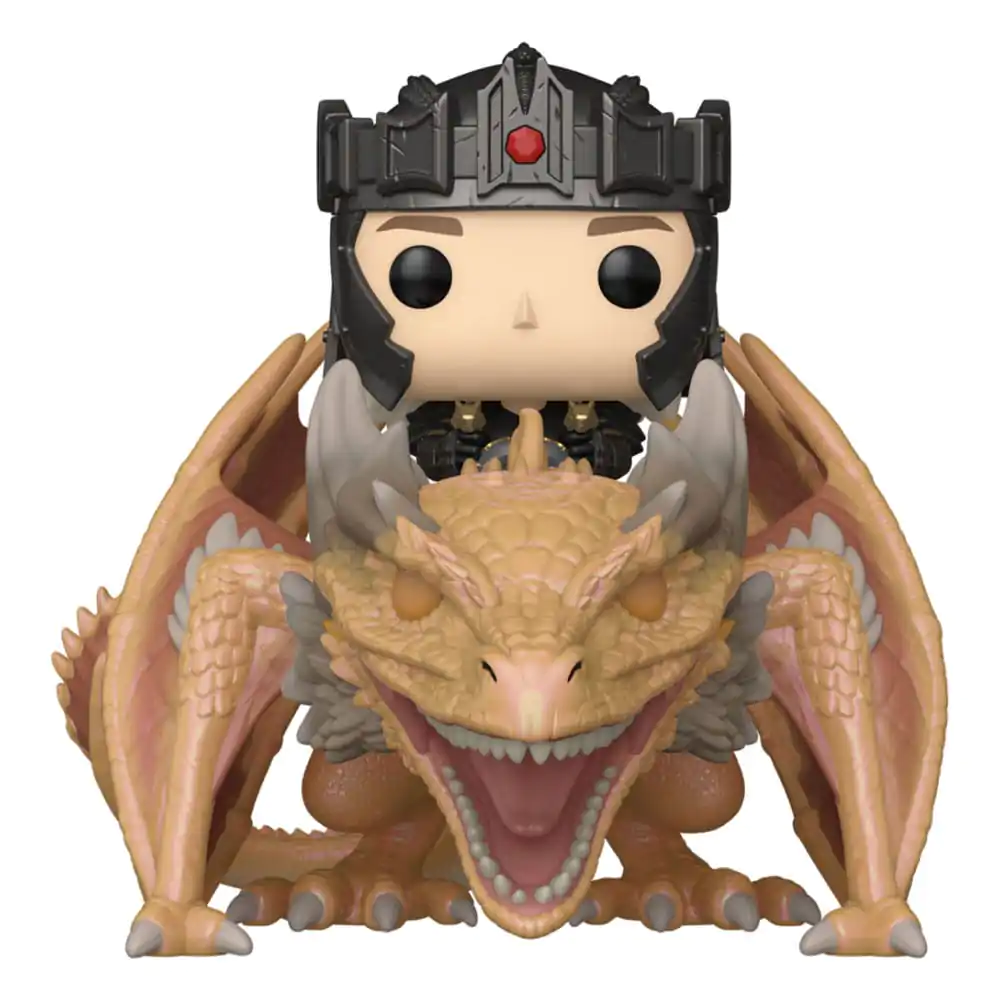 House of the Dragon Funko POP! Rides Vinil Figura Aegon Targaryen z Zmaj Sončni ogenj 14 cm fotografija izdelka