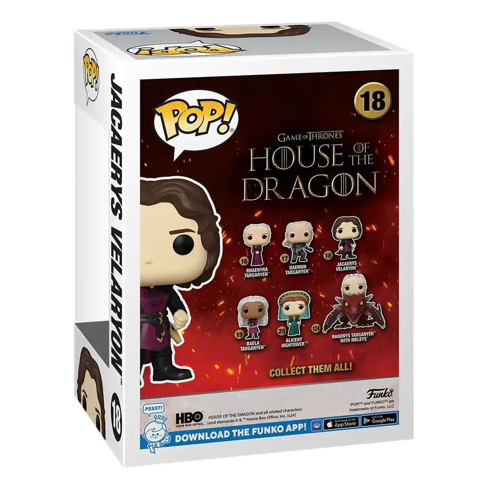 House of the Dragon Funko POP! TV Vinyl Figurica Jarcarys Valaryon 9 cm fotografija izdelka