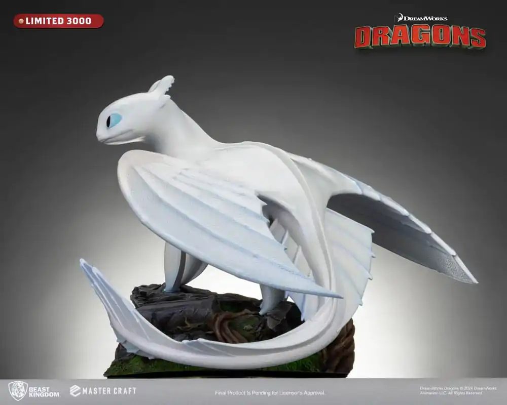 How To Train Your Dragon 3 Master Craft Kip Light Fury 29 cm fotografija izdelka