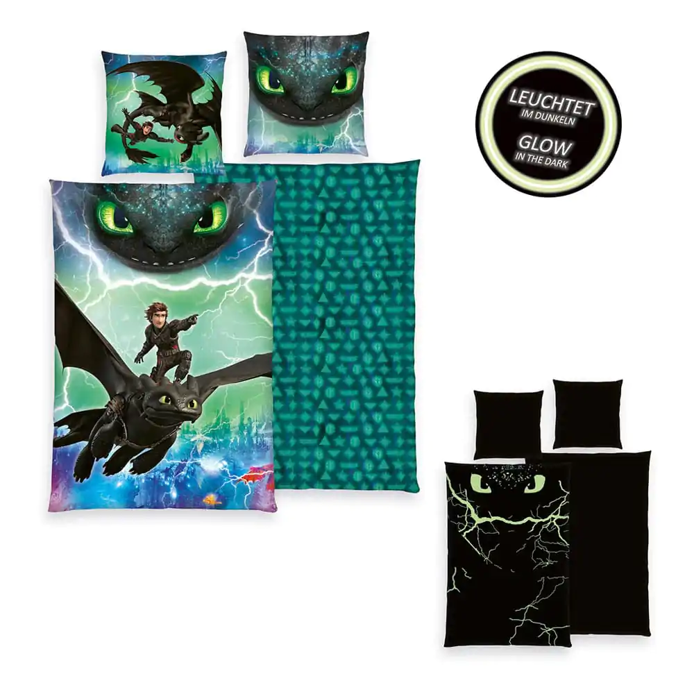 How to Train Your Dragon posteljnina 135 x 200 cm fotografija izdelka