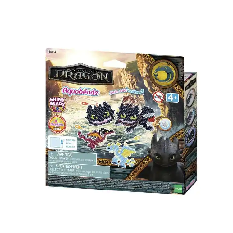 How To Train Your Dragon Aquabeads Komplet za ustvarjanje obeskov za ključe fotografija izdelka