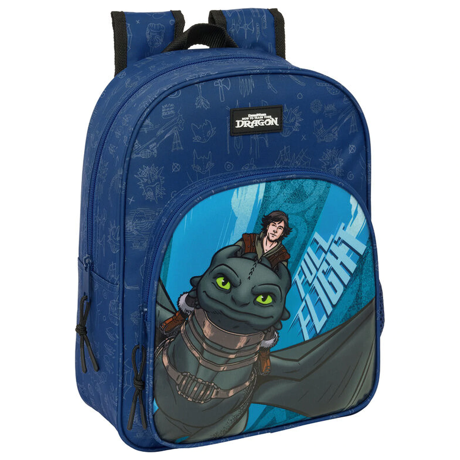 How to Train Your Dragon prilagodljiv nahrbtnik 34cm fotografija izdelka