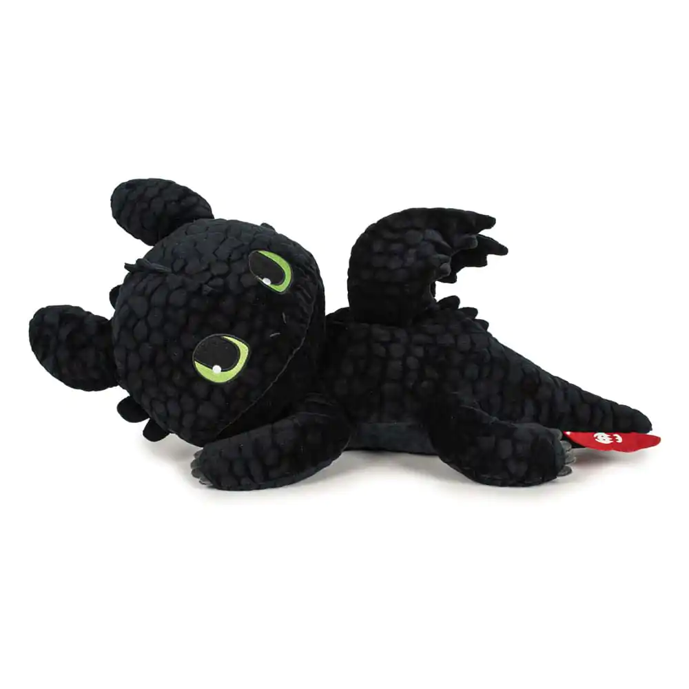 Kako izuriti svojega zmaja Plišasta figura Toothless Lying Version 30 cm fotografija izdelka